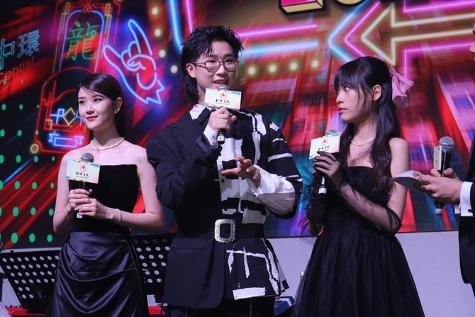 聲夢學員林君蓮、林智樂及潘靜文擔任「海外學生仁濟夜2023」慈善餐舞會的表演嘉賓