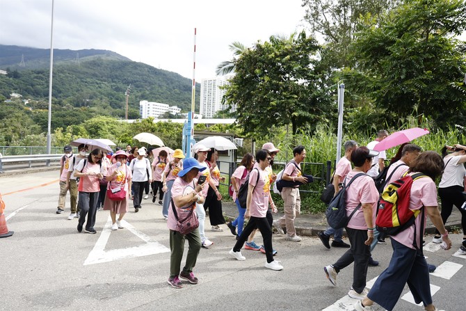 活動吸引了很多家庭參與