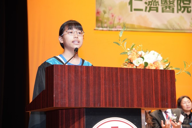 毕业生代表致谢辞